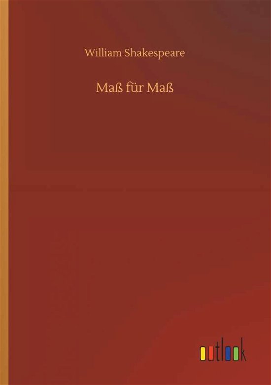 Cover for Shakespeare · Maß für Maß (Buch) (2018)