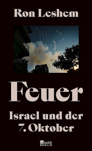 Cover for Ron Leshem · Feuer (Book) (2024)