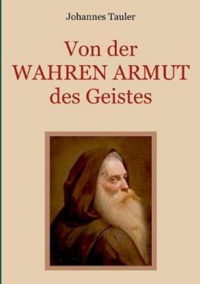 Cover for Tauler · Von der wahren Armut des Geistes (Book) (2018)