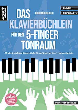 Cover for Burkhard Dersch · Das Klavierbüchlein für den 5-Finger-Tonraum (Pamphlet) (2022)