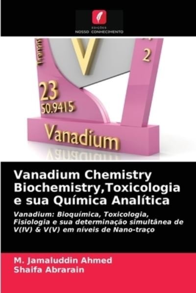 Cover for Ahmed · Vanadium Chemistry Biochemistry,T (N/A) (2021)