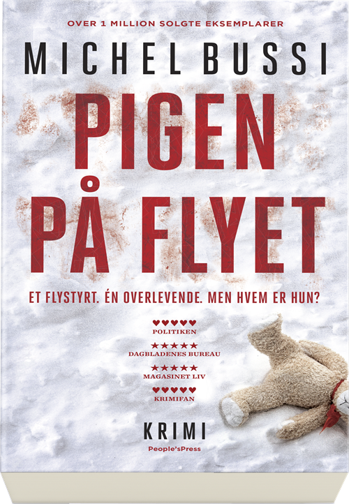 Cover for Michel Bussi · Pigen på flyet (Hæftet bog) [1. udgave] (2018)