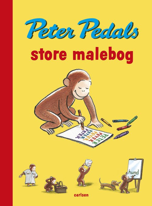 Cover for H.A. Rey · Peter Pedals store malebog (kolli á 5 stk. - 49,95 pr. stk.) (Sewn Spine Book) [1. Painos] (2013)