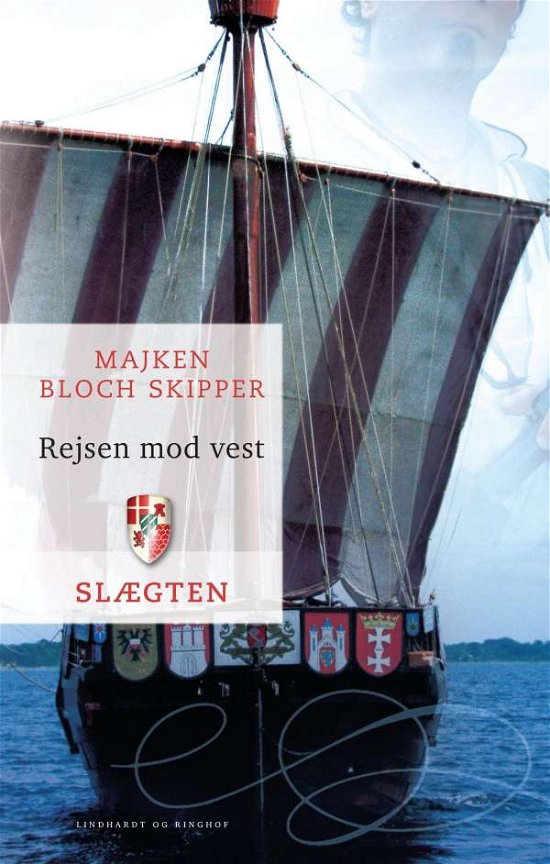 Cover for Majken Bloch Skipper · Slægten bd. 8: Slægten 8: Rejsen mod vest (Sewn Spine Book) [2. Painos] (2015)