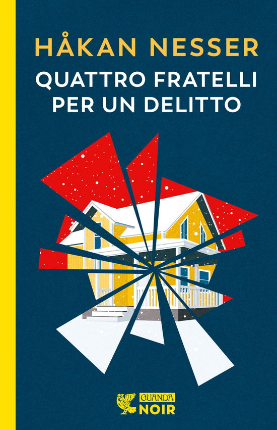 Cover for Håkan Nesser · Quattro Fratelli Per Un Delitto (Book)