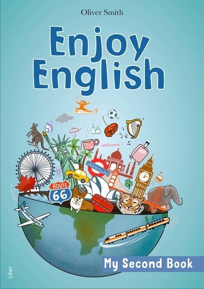 Cover for Enjoy English My Second Book (Bok) (2024)