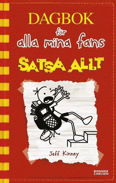 Cover for Jeff Kinney · Dagbok för alla mina fans: Satsa allt (Book) (2019)