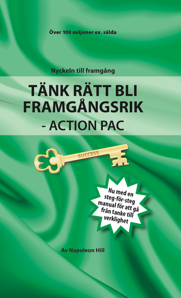 Cover for Napoleon Hill · Tänk Rätt bli Framgångsrik - Action Pack (Gebundesens Buch) (2013)