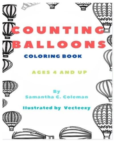 Cover for Vecteezy Vecteezy · Counting Balloons Coloring Book (Taschenbuch) (2020)