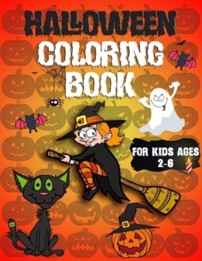 Cover for Halloween Editx · Halloween Coloring Book (Paperback Book) (2020)