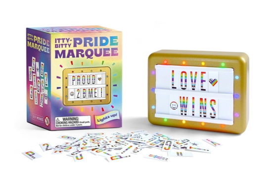 Cover for Running Press · Itty-Bitty Pride Marquee: Lights Up! (N/A) (2025)