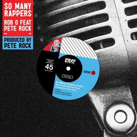 Cover for Rob O / Pete Rock · So Many Rappers (7&quot;) [Limited edition] (2016)