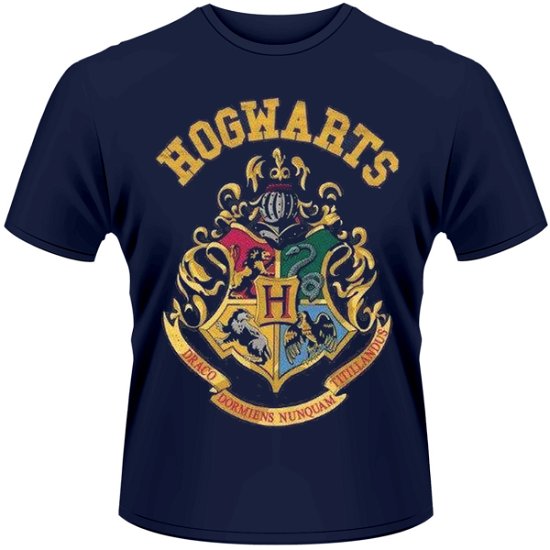Cover for Harry Potter · Harry Potter: Crest (T-Shirt Unisex Tg. L) (N/A) [size L] [Blue edition] (2015)