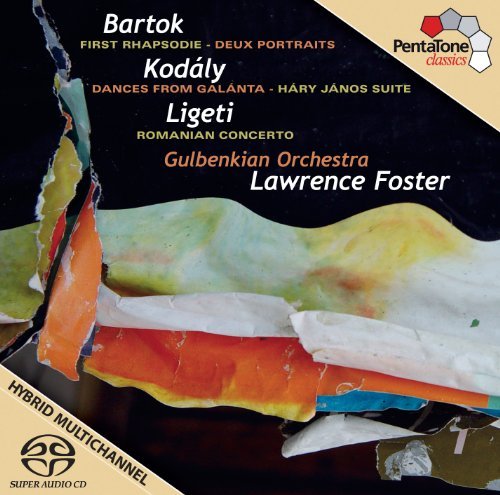 Cover for Lawrence Foster - Gulbenkian · Kodaly / Bartok / Ligeti - Dances (CD) (2011)