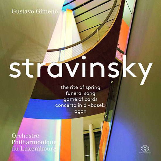 Stravinsky: The Rite Of Spring / Funeral Song / Game Of Cards / Concerto In D / Agon - Orchestre Philharmonique Du Luxembourg / Gustavo Gimeno - Muziek - PENTATONE - 0827949065064 - 19 oktober 2018