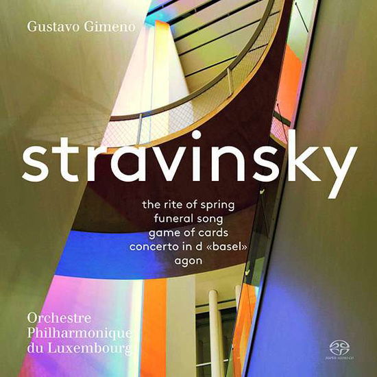 Stravinsky: The Rite Of Spring / Funeral Song / Game Of Cards / Concerto In D / Agon - Orchestre Philharmonique Du Luxembourg / Gustavo Gimeno - Musik - PENTATONE - 0827949065064 - 19. oktober 2018