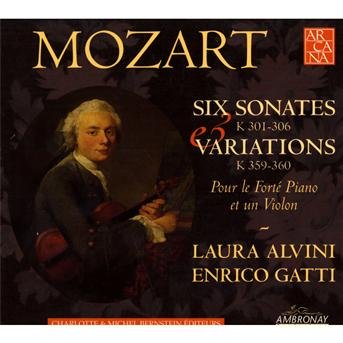 Cover for Mozart / Alvini / Gatti · Six Sonatas (CD) [Digipak] (2010)