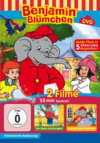 Cover for Benjamin Blümchen · Flaschengeist / Blaue Elefant (DVD) (2003)