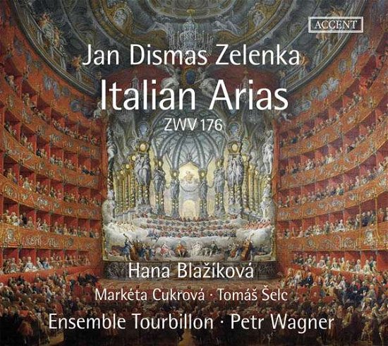 8 Italian Arias - Zelenka,j. / Blazikova / Ensemble Tourbillon - Musikk - Accent Plus - 4015023243064 - 26. februar 2016