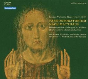 Cover for J.V. Meder · Passionsoratorium Nach Matthaus (CD) (2006)