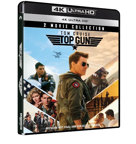 Cover for Jennifer Connelly,tom Cruise,anthony Edwards,harold Faltermeyer,michael Ironside,val Kilmer,kelly Mcgillis,tim Robbins,meg Ryan · Top Gun / Top Gun: Maverick (2 4k Uhd+2 Blu-ray) (Blu-ray) (2022)