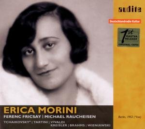 Cover for Morini / Raucheisen / Rias-sym-orch / Fricsay · Morini Plays Tchaikovsky Tartini Vivaldi Kreisler (CD) (2010)