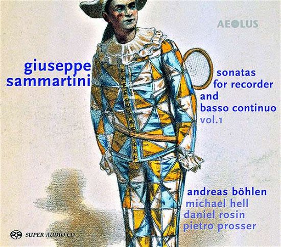 Giuseppe Sammartini: Sonatas For Recorder & Basso Continuo - Andreas Bohlen / Michael Hell / Daniel Rosin / Pietro Prosser - Musik - AEOLUS - 4026798103064 - 15. maj 2020