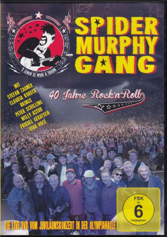 Cover for Spider Murphy Gang · 40 Jahre Rocknroll (DVD) (2018)