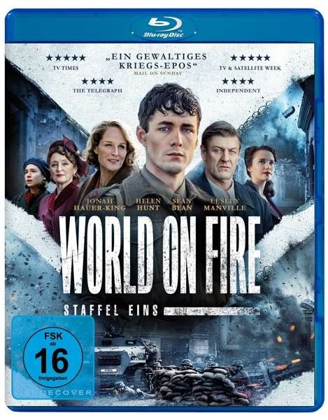 Cover for World on Fire · World on Fire-staffel 1 (Blu-ray) (2021)