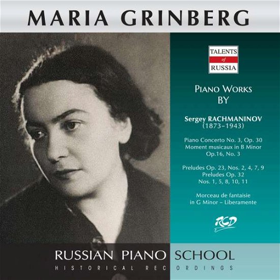 Cover for Grinberg Maria · Ussr Symphony Orchestra - Eliasberg - Piano Works By Rachmaninov (CD)