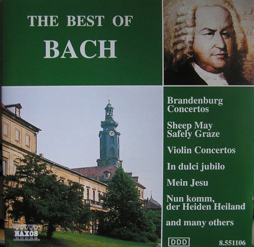 Cover for Bach · * (CD) (1993)