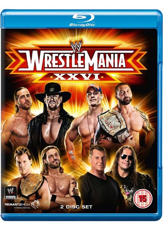 Cover for Wrestlemania 26 · WWE - Wrestlemania 26 (Blu-ray) (2014)
