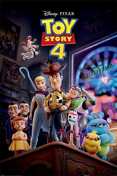 Disney: Pyramid - Toy Story 4 (Antique Shop Anarchy) (Poster Maxi 61X91,5 Cm) - Poster - Maxi - Fanituote -  - 5050574345064 - tiistai 1. lokakuuta 2019
