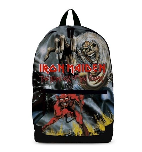 Number Of The Beast (Classic Rucksack) - Iron Maiden - Merchandise - ROCK SAX - 5051136904064 - 24. juni 2019