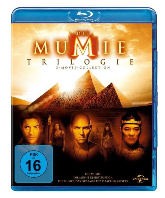 Cover for Brendan Fraser,rachel Weisz,john Hannah · Die Mumie Trilogie,Blu-ray.83017064 (Buch) (2009)