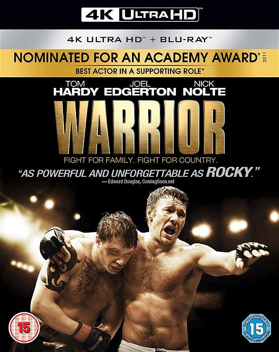 Warrior - Warrior Uhd BD - Filmes - Lionsgate - 5055761913064 - 15 de outubro de 2018