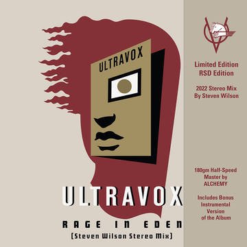 Rage In Eden (Steven Wilson Stereo Mix) (Black Friday 2022) - Ultravox - Music - CHRYSALIS RECORDS - 5060516098064 - November 25, 2022