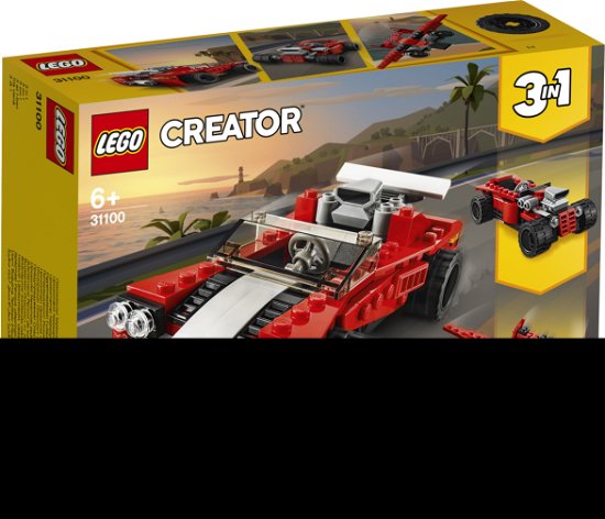 Sportwagen Lego (31100) - Lego - Merchandise - Lego - 5702016616064 - September 9, 2021