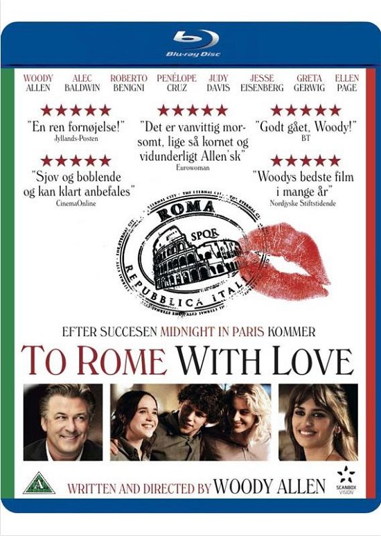 To Rome with Love -  - Elokuva -  - 5706100577064 - tiistai 4. joulukuuta 2012