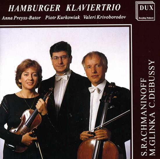 Cover for Debussy / Rachmaninov / Glinka · Hamburger Klaviertrio (CD) (1993)