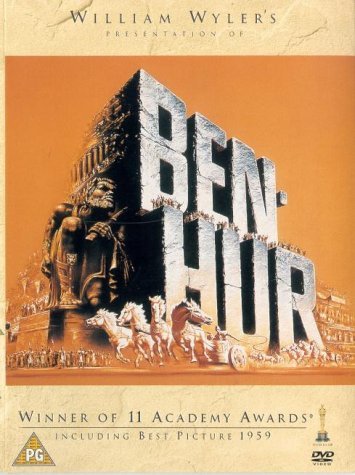 Ben Hur (1959) - Benhur Dvds - Elokuva - Warner Bros - 7321900655064 - maanantai 5. marraskuuta 2001