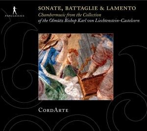 Cover for Poglietti / Cordarte · Sonatebattaglie &amp; Lamento - K (CD) (2012)