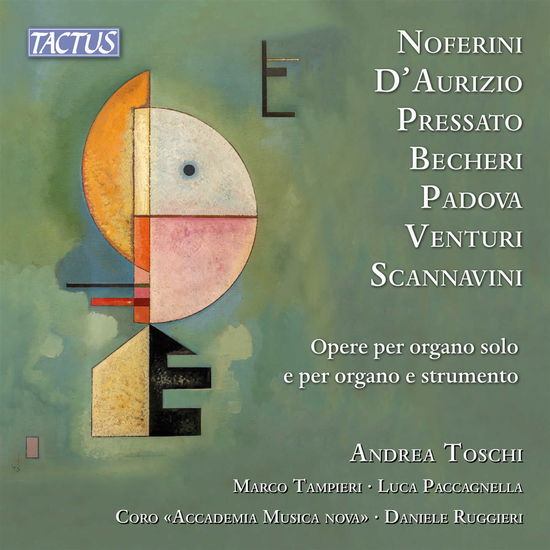 Cover for Andrea Toschi · Works For Solo Organ &amp; For Organ &amp; Instrument (CD) (2024)