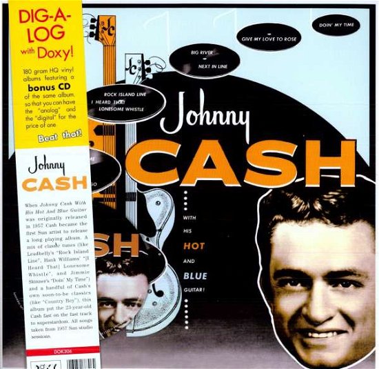 Cover for Johnny Cash · With His Hot and Blue Guitar (Inkl.cd) (LP) [Reissue, 180 gram edition] (2014)