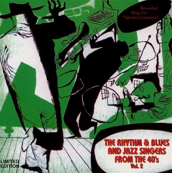 Cover for Various Artists · The Rhythm &amp; Blues And Jazz Singers From The 40'S Vol. 2 (CD)