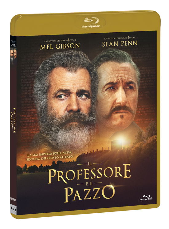 Cover for Professore E Il Pazzo (Il) (Bl (Blu-ray) (2019)