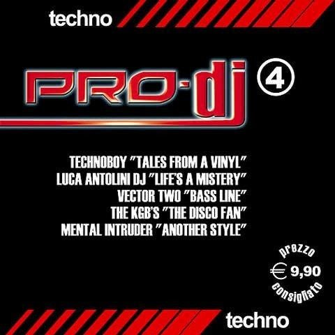 Cover for Aa.vv. · Pro-dj Techno 4 (CD) (2003)