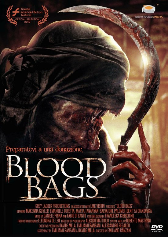 Cover for Blood Bags (DVD) (2021)