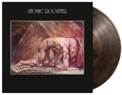 Cover for Atomic Rooster · Death Walks Behind You (LP) [Limited Crystal Clear &amp; Black Marbled edition] (2023)