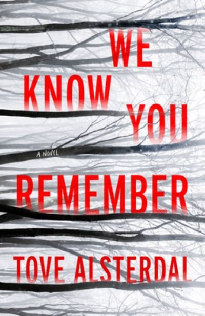 Cover for Tove Alsterdal · We Know You Remember: A Mystery Novel - The High Coast Series (Gebundenes Buch) (2021)
